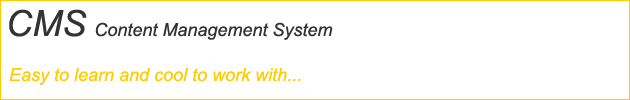 CMS - Content Management System